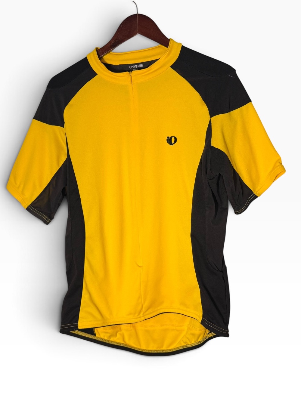 Pearl Izumi SELECT Men’s XL Cycling Jersey Full Zip Yellow Black Short Sleeve